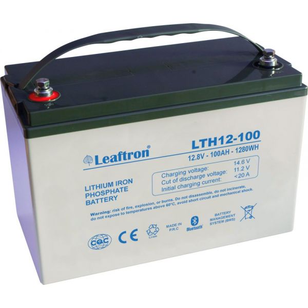 LTH12-100 (12,8V/100Ah) akumulátor Leaftron Lithium