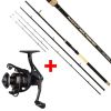 Giants fishing Prút Radiant MX Feeder 3.0m (10ft) 50-100g + Navijak Deluxe FD 2000